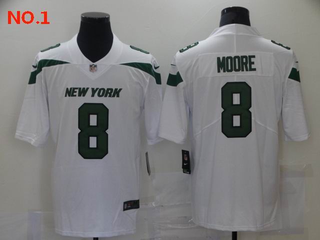 Men's New York Jets #8 Elijah Moore Jerseys-2